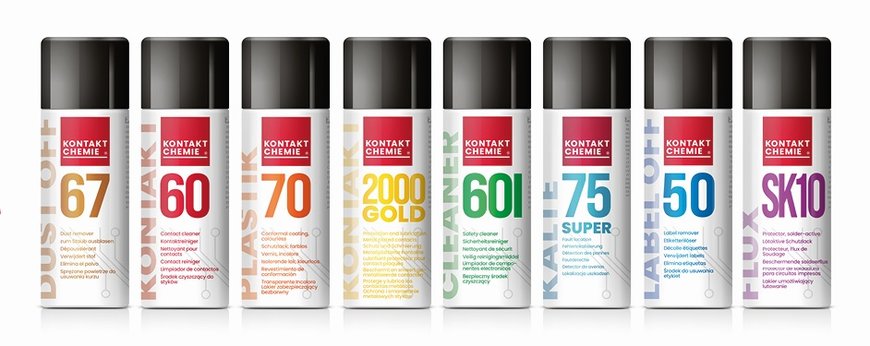 KONTAKT CHEMIE launches new look and feel for its aerosol cans